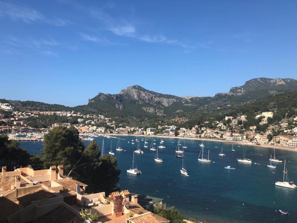 Apartment Mit Traumblick Sóller Exteriör bild